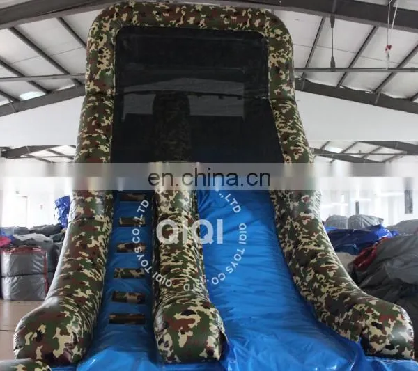 Special Camo Inflatable Water Slide Clearance photo-3