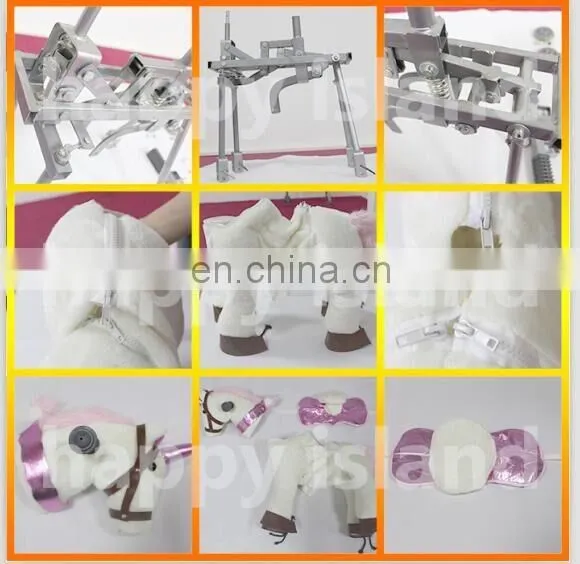 Hot Sale Kids Furry Walking Toy Horse Rocking Horse Toy Kiddy Palace Toys photo-6