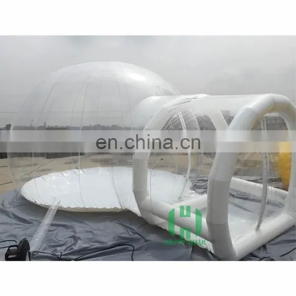 Top Quality PVC Material Inflatable Transparent Lodge Tent for Event Bubble Tent for Event,romantic Clear Multi-room Tent photo-4