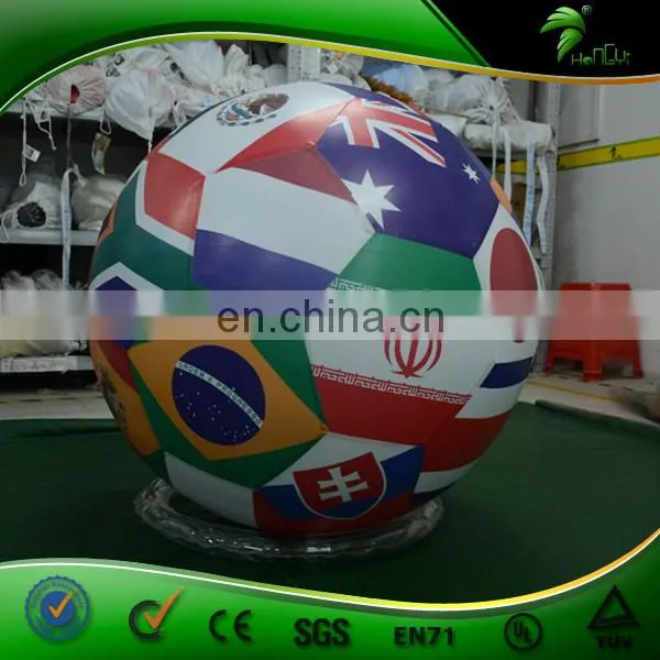Soccer Shape Inflatable Double Layer Flag Balloon photo-5