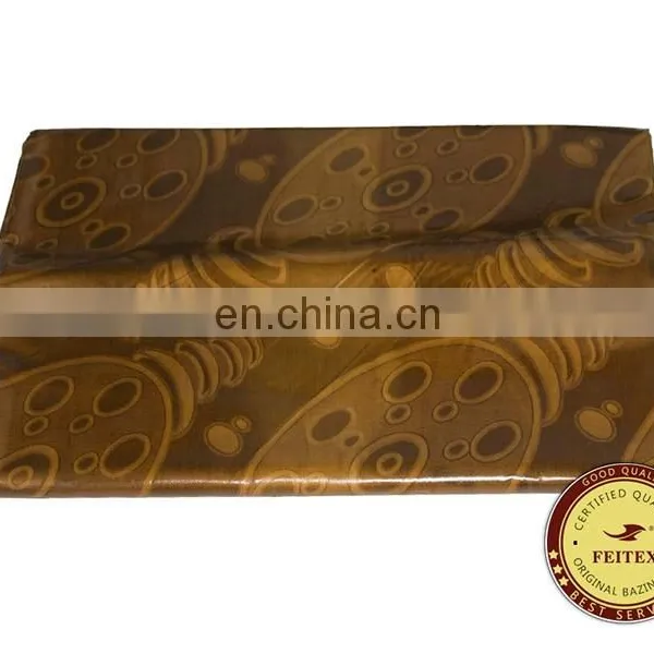 Feitex Fabric Stores 100% Cotton Textile Fabric Material Bazin Riche For Wedding Fabric photo-3