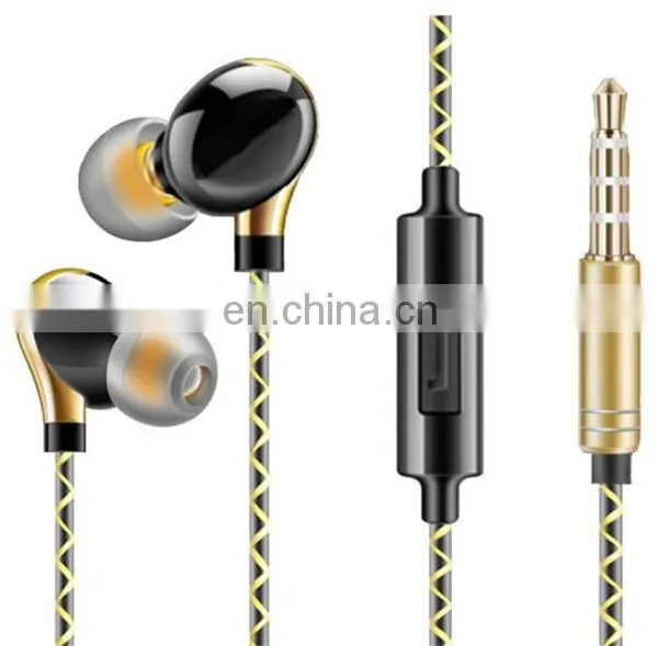 Top Quality HIFI Metal Mobile Sport Headphones Earphone