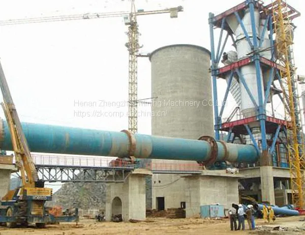 High Efficient Wet or Dry Process Cement Rotary Kiln for Cement Plant photo-2