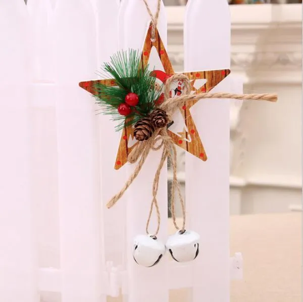 Hanging Ornaments Foam Star Snowflake House for Christmas Tree Decoration photo-2