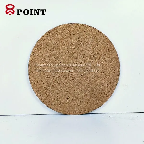 Round Anti-slip Mats&pads Wooden Personalised Coaster photo-5
