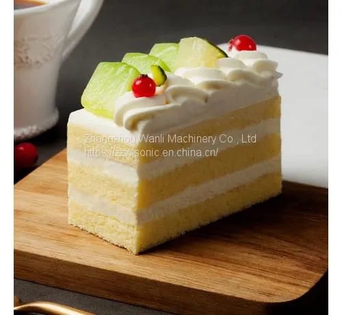 Automatic Ultrasonic Slicing Machine Ultrasonic Frozen Ice Cream Cutting Machine photo-5