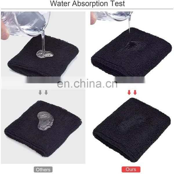 Harbour Custom Sports Sweatband Knitted Cotton Wrist photo-3