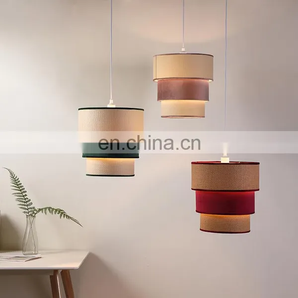 Top Sale Living Room Red Indoor Lighting Ceiling Hotel Modern Pendant Lamps for Home Decor photo-6