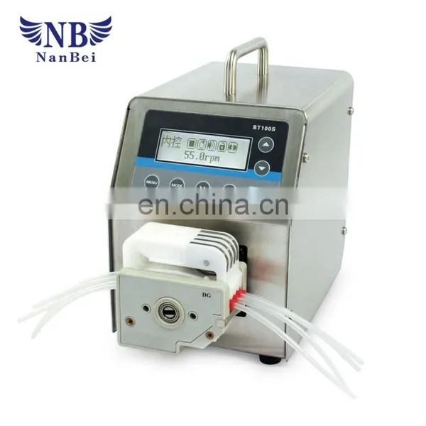 Super Anti-interference Speed-variable dc 12v Dosing Peristaltic Pump With Factory Price photo-3