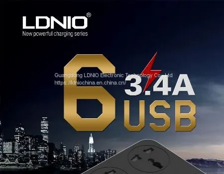 LDNIO 6 USB 3 Outlet Universal Usb Power Strip Desk With Usb Charger Extension Socket photo-4