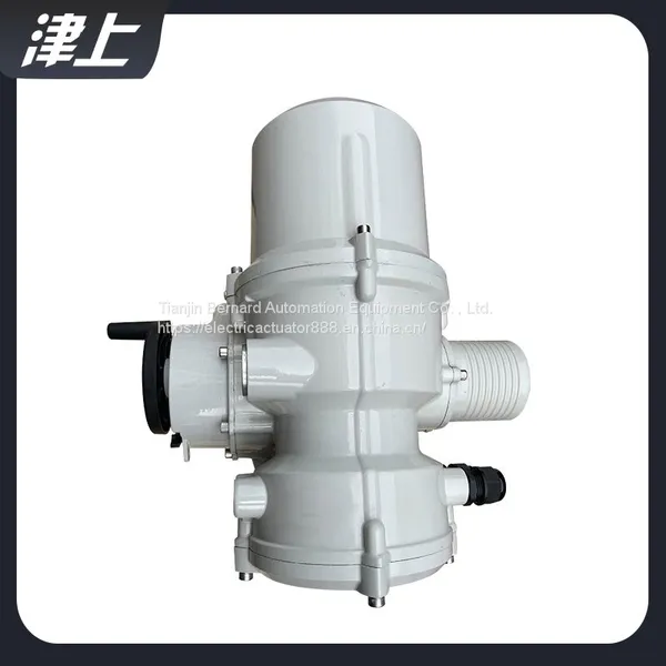Angular Stroke Electric Actuator IT10 Electric Flow Valve for Cement Plant photo-2