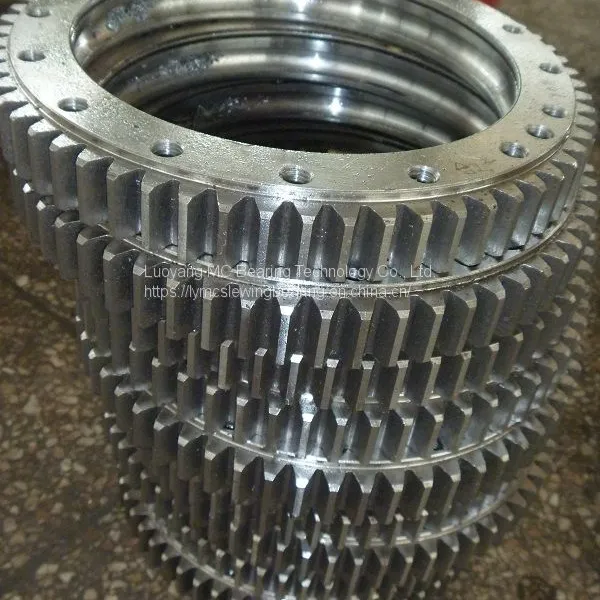 Wholesale Custom External Gear 011.30.710 Road Roller Slewing Ball Bearig With Factory Price photo-2