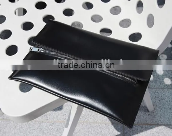 Pebbled Leather Women Small Envelope Clutch Bag ,leather Pouch 2016 photo-4