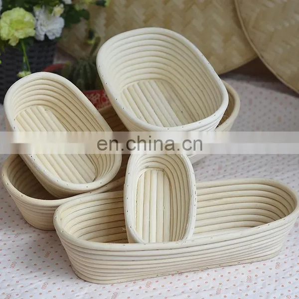 Premium Natural Rattan Bread Proofing Basket Rattan Baskets Baking Dough Bowl for Bakers Proving Baskets photo-4