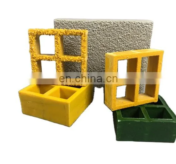 Anti-slip Anti-corrosion High Strength Fiberglass Grille 38mm*38mm*38mm 50mm*50mm*50mm FRP Molded Grating photo-3