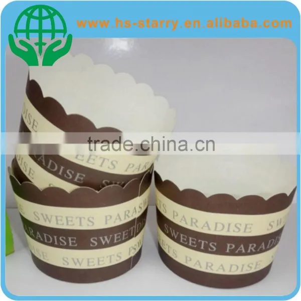 Heart Logo Printed Paper Cake Cup Wholesale photo-2