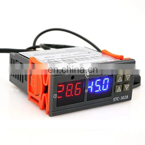 Smart Digital Microcomputer Temperature Controller Digital Temperature Controller STC-3028