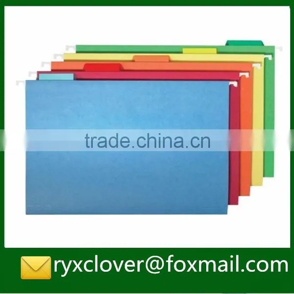 A4 Size Decorative Hanging Kraft Paper Cardboard File Folder photo-5
