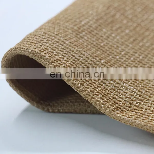HDPE Virgin Material Beige Color Tape Sun Shade Cloth Car Sun Shade Mesh photo-4
