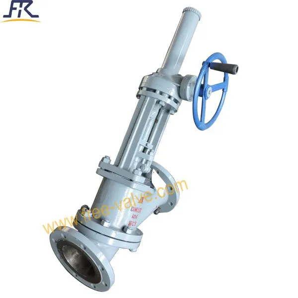 DN150 10k Y Type Slurry Valve photo-2