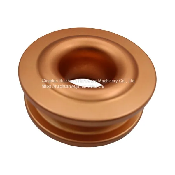 Outdoor Off-road Vehicle Aluminum Alloy Winch Pulley Trailer Rescue Traction Circular Pulley Car Modified Pulley 10T photo-3