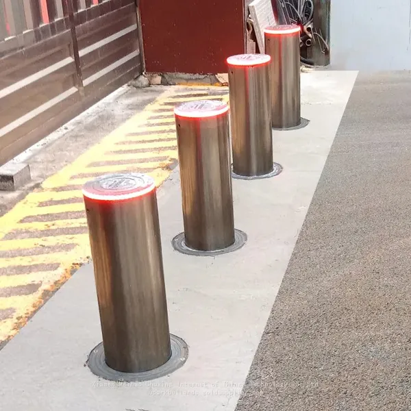 UPARK Good Quality Roadway Prevent Violent Collision Scenic Area 304 Driveway Post Automatic Rising Bollards photo-4