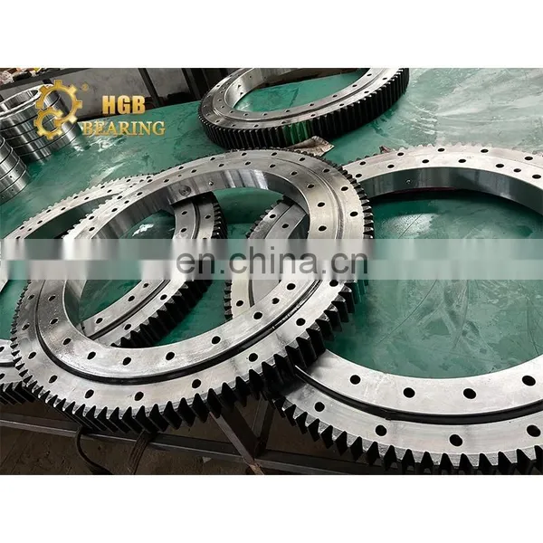 Rotating Manipulator Tower Crane Turntable Cross Roller Bearing Slewing Side High Load 011.10.180 Tower Crane Slewing Bearing photo-2