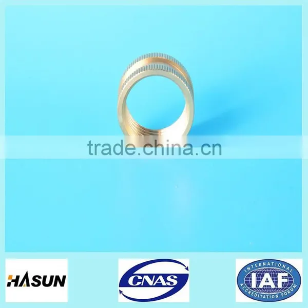 2015 the Best Selling Precision Brass Round Knurled Nut,brass Flat Nut photo-2