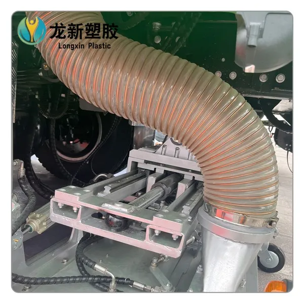 Sanitation Truck Dust Removal Pipe pu Steel Wire Hose Manufacturer