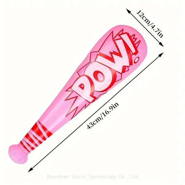 New Design Blow-Up Inflatable Baseball Bat for Funny Kids Toys and Party Decorations photo-3