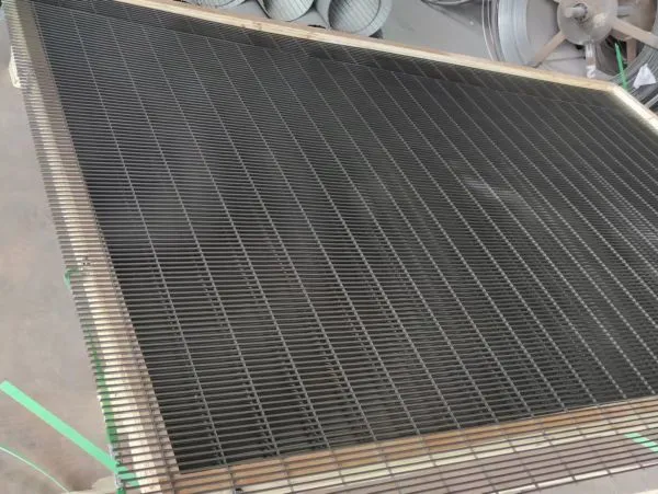 Looped and Welded for Food Processing Wedge Wire Flat Panel Screen