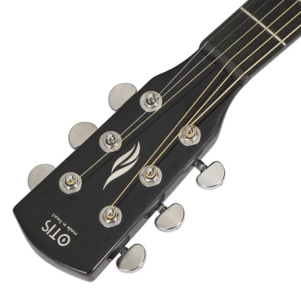 China Factory Wholesale 36-inch Acoustic Guitar - Model: OTIS - 36 Cloud Sand Taylor Body Glossy Plywood M-14 (Sunset Color) photo-5