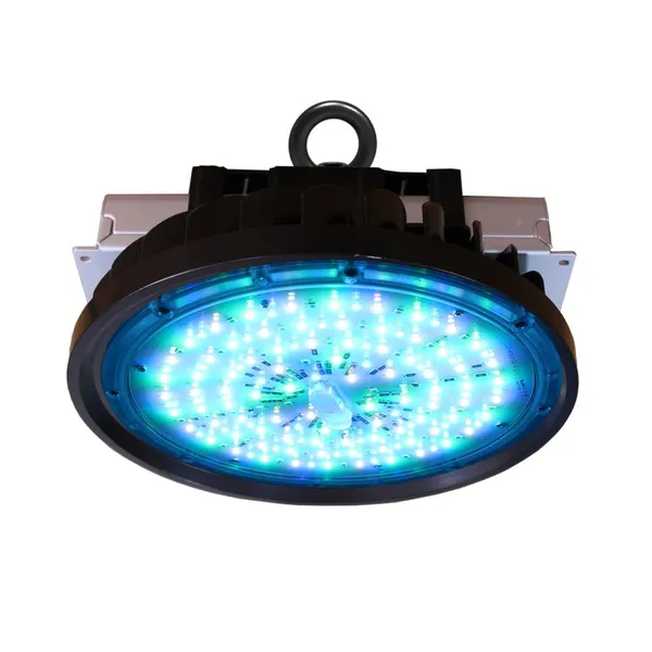 ETL UL Listed Color Changing UFO Round Indoor RGBW High Bay Light for Church photo-3
