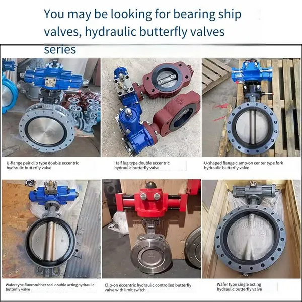 Chengzhi Single-acting Wafer-type Marine Butterfly Valve With Manual Hydraulic Remote Control Switch, Special for Seawater With Bronze Plate photo-5
