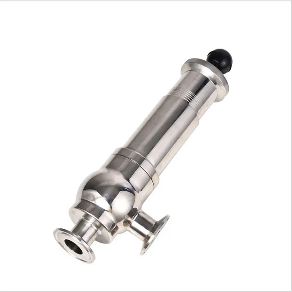 Sanitary Safety Valve, Made of Stainless Steel 304, With Quick-connect Design and Pressure Adjustment Function, Relief Valve With Pressure Range From 0.1mpa to 0.6mpa photo-2