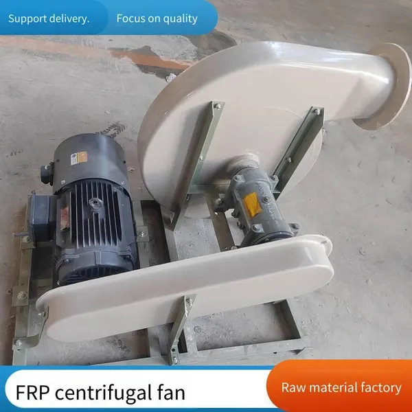 High Wind Pressure Type Anti-corrosion Centrifugal Fan, Made of Frp Material, Fiberglass Induced Draft Fan, Blower Material photo-2