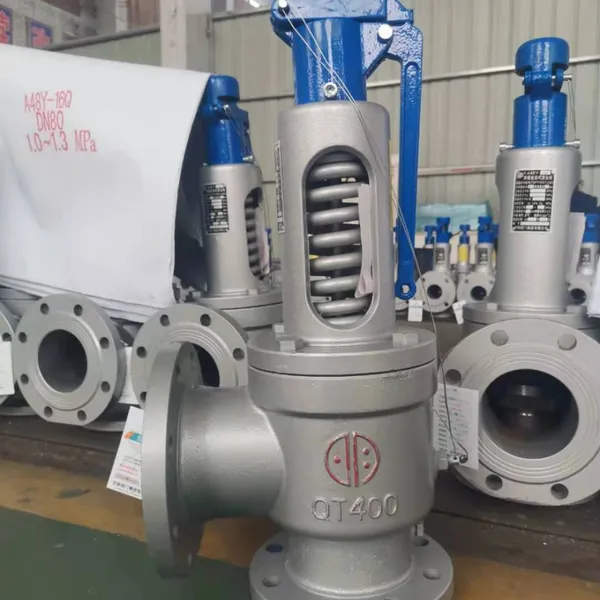 High Pressure ANSI Carbon Steel Flange Safety Valve for Industrial Pipeline photo-2