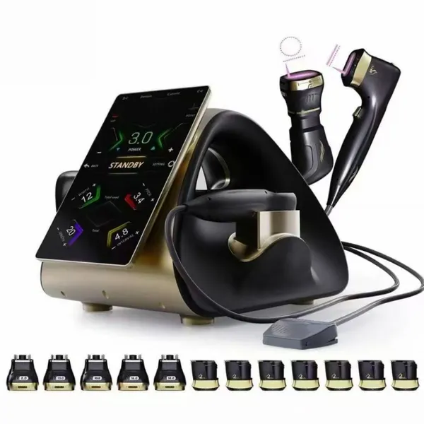 Dispositivo HIFU 22D Max de calidad salon con tecnología autorizada por la FDA para efectos de ultraterapia no invasiva y Liposonix