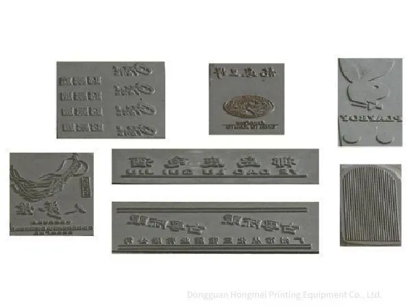Imported Gold - Stamping Rubber Plate