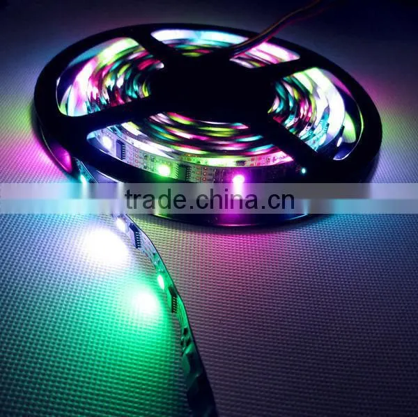 5M WS2801 LED Strip 32 LEDs/M RGB Waterproof Individually Addressable Full Color WS2801 Chip IP67 DC5V photo-4