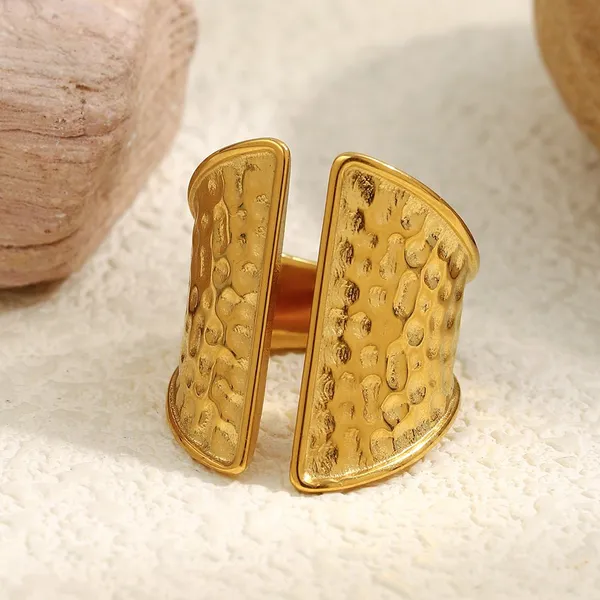Stainless Steel Ring - 4mm Thickness, Matte Surface, 20g Weight, Factory Direct Low MOQ photo-4