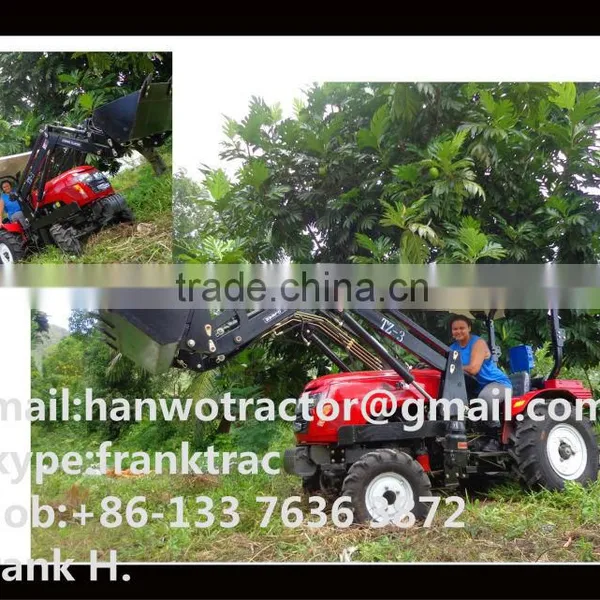 304 tractor with smaller front end loader mini TZ-3