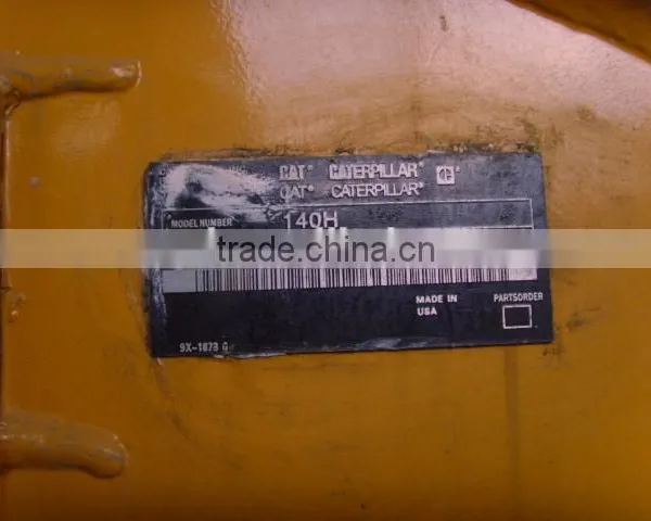 New Arrival Used Good Condition Motor Grader 140H for Cheap Sale in Shanghai photo-4