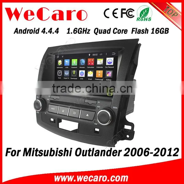 Wecaro WC-MO8063 Android 4.4.4 Car Dvd Player for Mitsubishi Outlander 2006 - 2012 3G Wifi Playstore photo-5