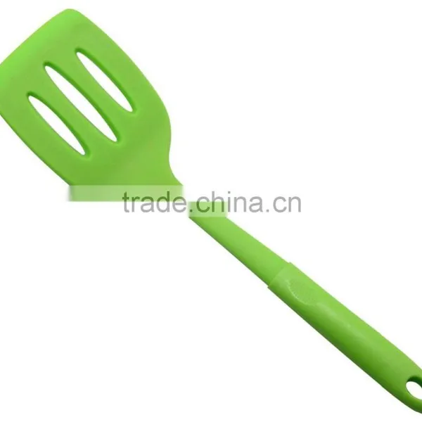 Best Selling Solid Nylon Core Silicone Kitchen Utensils / Silicon Kitchenware photo-4