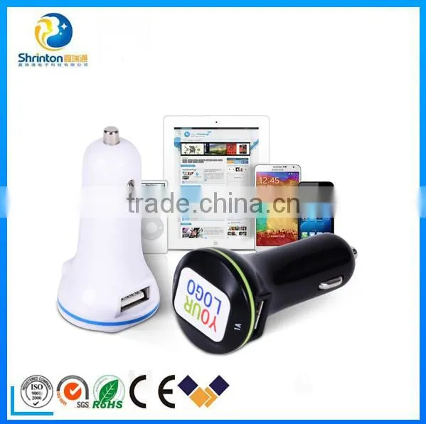 Custom Logo USB Car Charger With Led Light 5V 3.1A photo-3