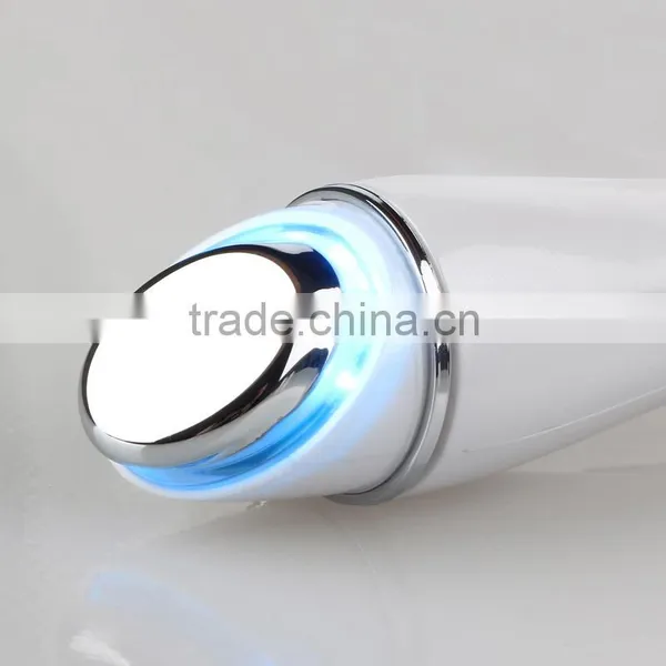 2015 Hot Sale Mini Electric Eye Care Massager Dark Circle Removal Tool Pink and White Color Eye Care Massager photo-2