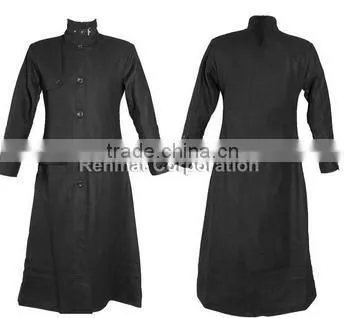 GOTHIC STYLE BLACK LONG COAT GOTH UNIFORM STYLE