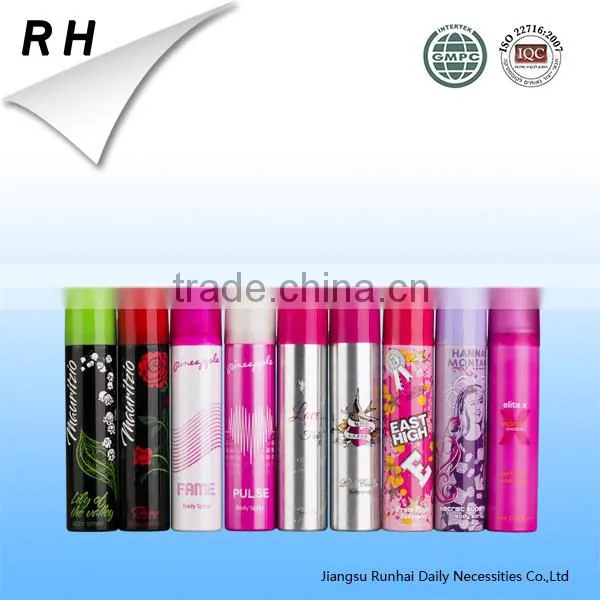 Hot Sale 75ml Deodorant Body Spray