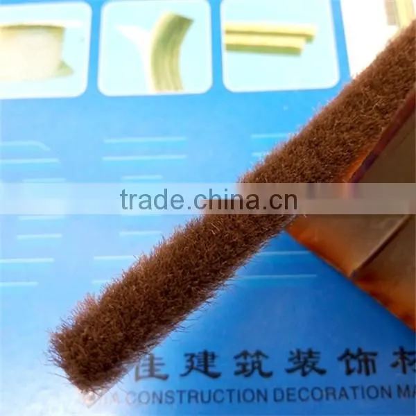 Thick Siliconed Pile Weather Strip for Doors photo-5